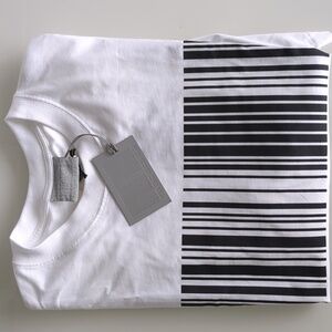 Vetements VTMNTS barcode T-shirt white mens S loose fit